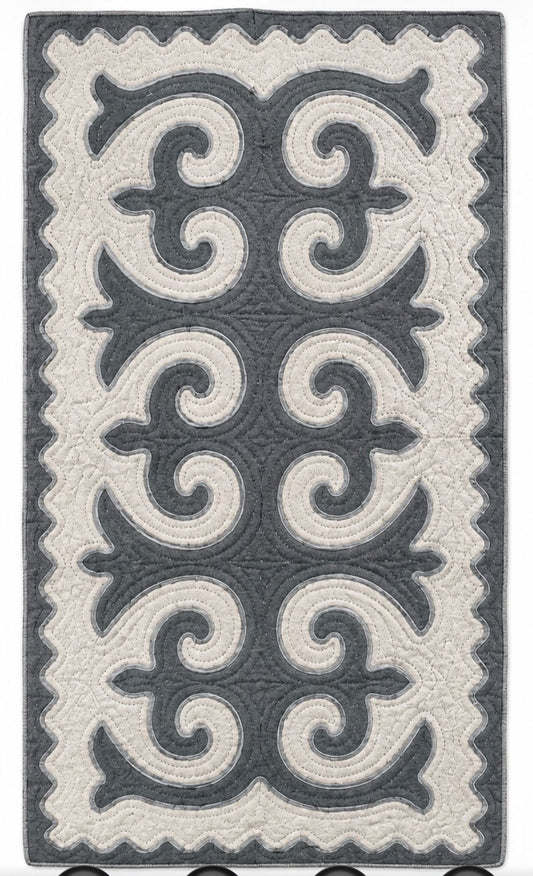 Medium Grey & Ivory Syrmak