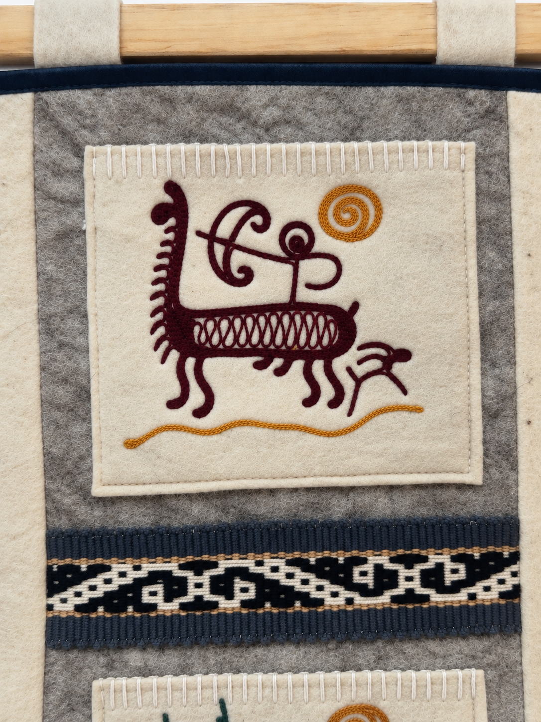 "Echoes of the Steppe" felt panel vol. 5