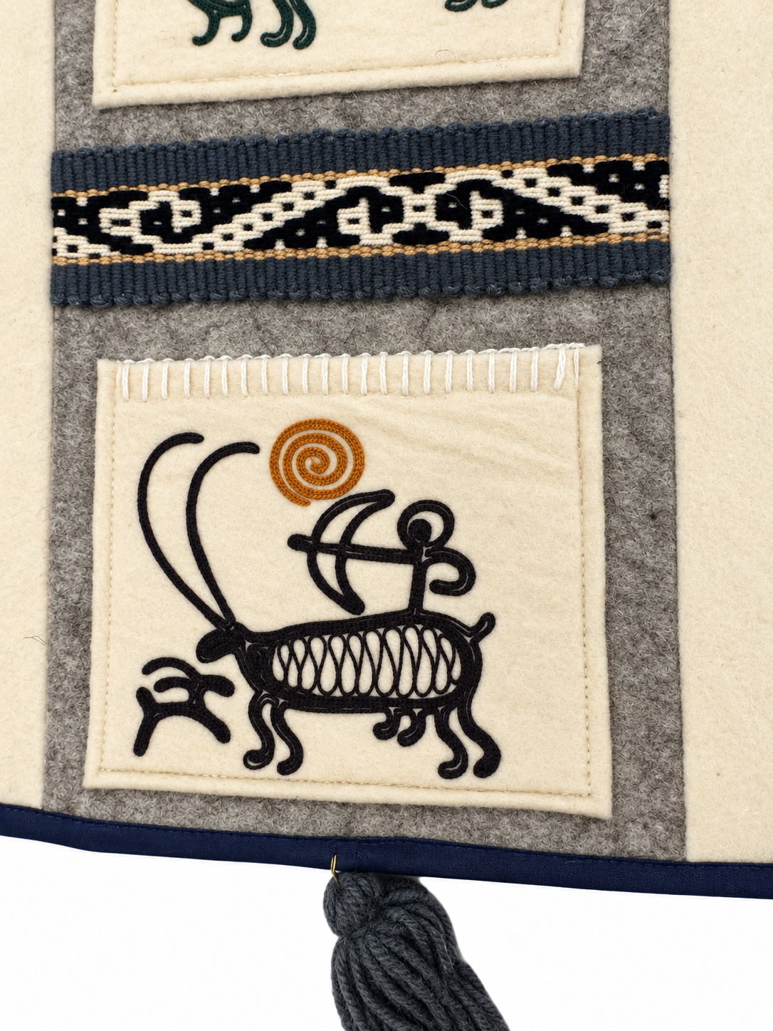 "Echoes of the Steppe" felt panel vol. 5