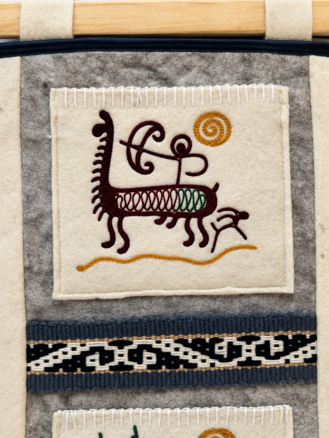 "Echoes of the Steppe" felt panel vol. 5