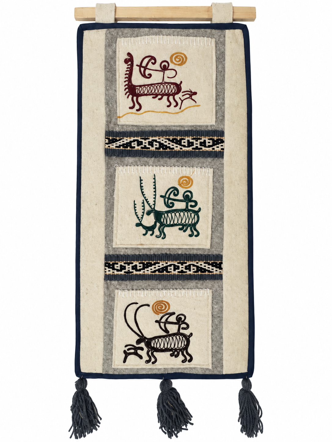 "Echoes of the Steppe" felt panel vol. 5