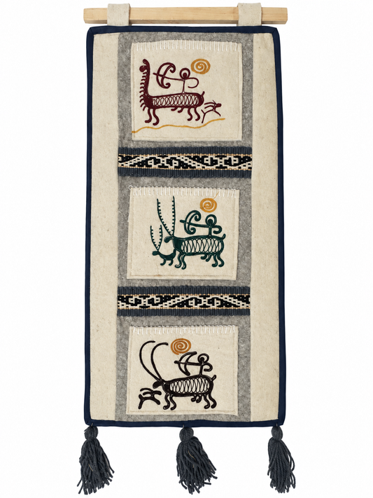 "Echoes of the Steppe" felt panel vol. 5