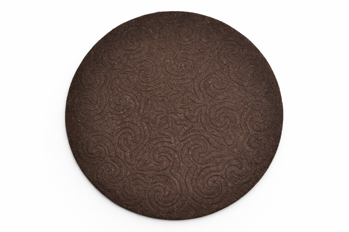 Ivory&Blue round Syrmak
